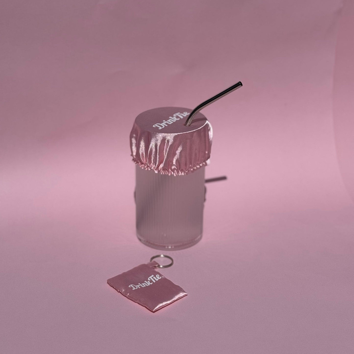 Satin Drink Spiking Prevention Keychain - DrinkTie