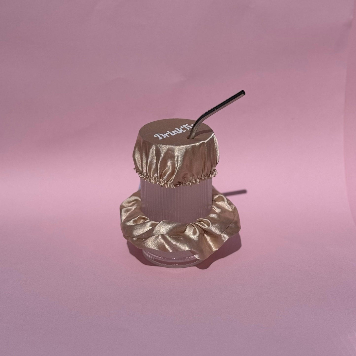 Satin Drink Spiking Prevention Scrunchie - DrinkTie