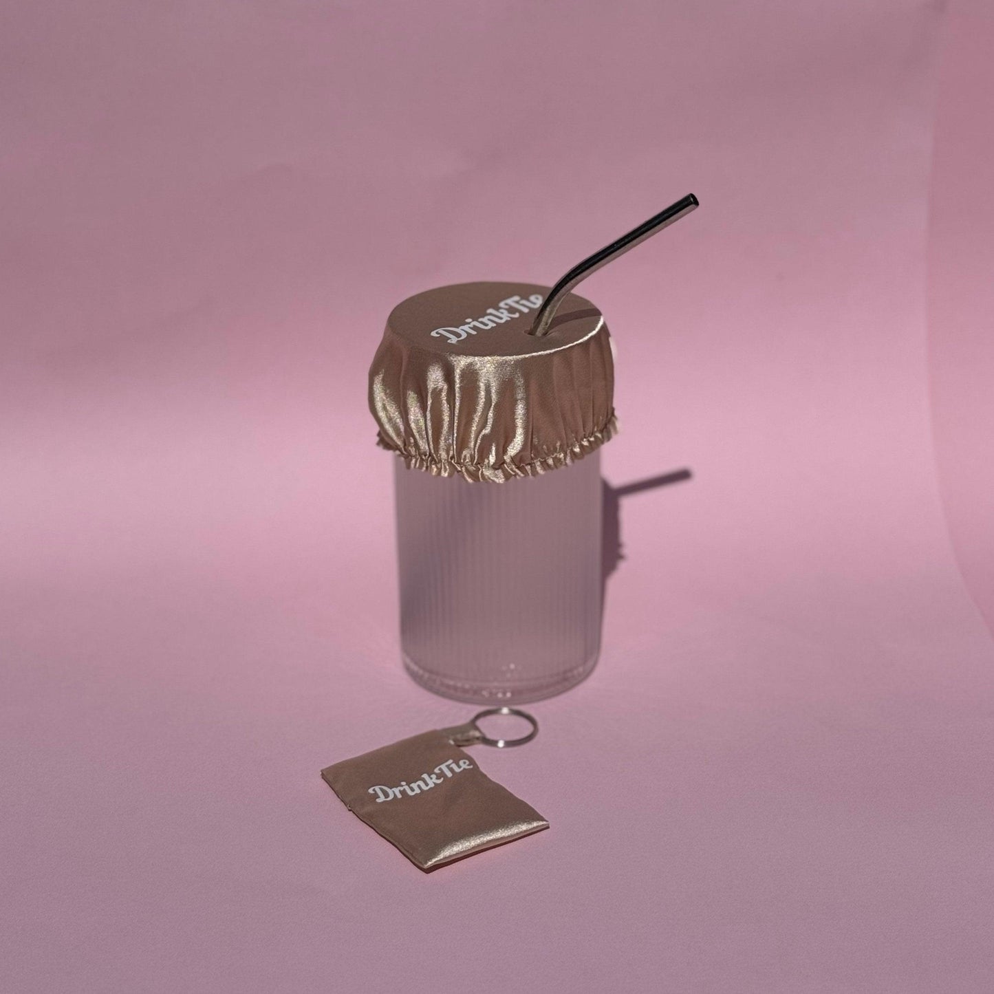 Satin Drink Spiking Prevention Keychain - DrinkTie