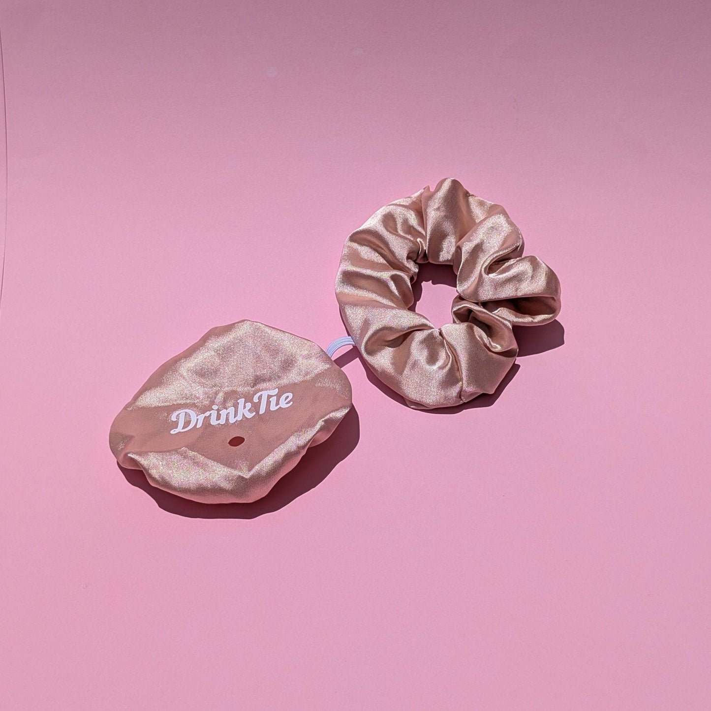 Satin Drink Spiking Prevention Scrunchie - DrinkTie