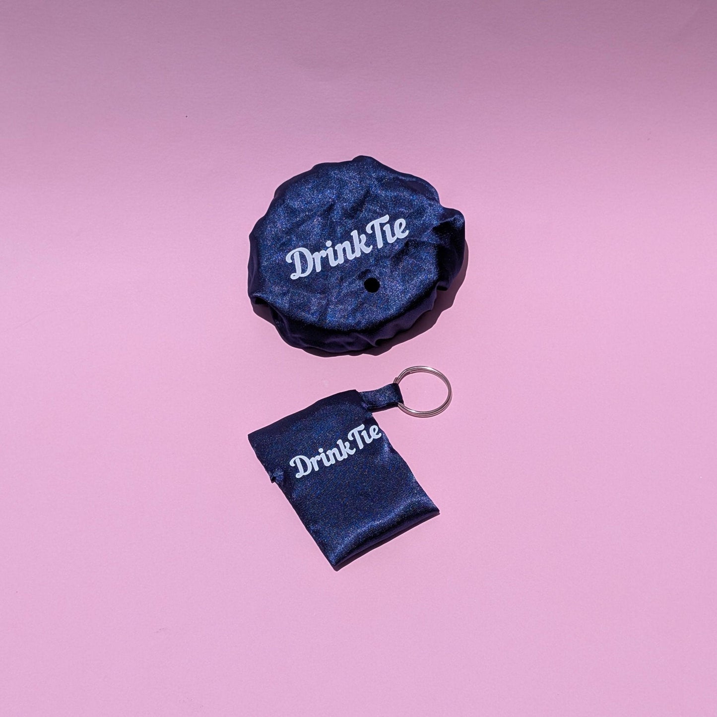 Satin Drink Spiking Prevention Keychain - DrinkTie
