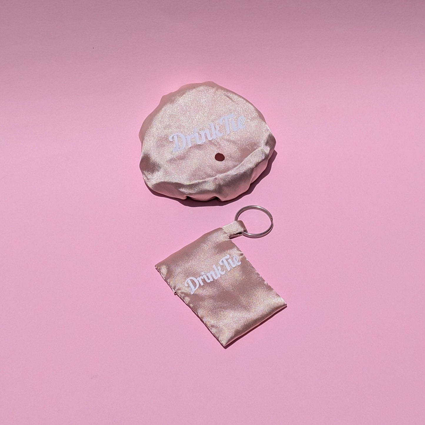 Satin Drink Spiking Prevention Keychain - DrinkTie