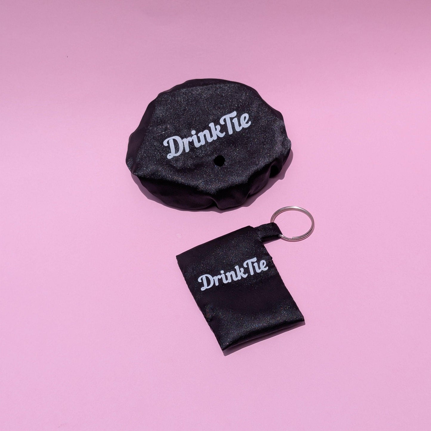 Satin Drink Spiking Prevention Keychain - DrinkTie